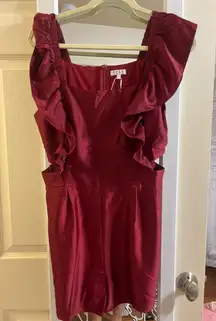 TCEC Romper Maroon