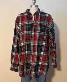 Redhead Plaid Flannel Button Down 