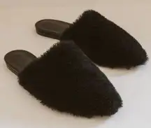 NEW Jenni Kayne Shearling Mule Black