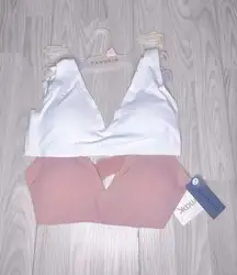 NWT DANSKIN Women’s Seamless Twin Pack Sports Bra Set