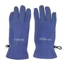 Columbia Women's Fleece Gloves‎ Blue Size S Winter Warm Outdoor