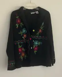 FINAL MARKDOWN Blair unlined embroidered jacket medium