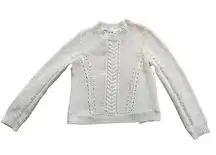 Sézane Cream Sezane Cable Knit Sweater Excellent Condition Size Medium