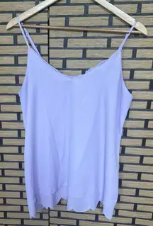 White Birch Lavender Tank Top‎ Size Medium