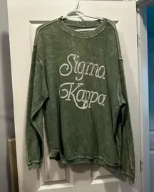 Sigma Kappa Corded Sorority Crew