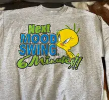 Vintage tweety bird crew cut