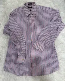 Pinstriped Button Up