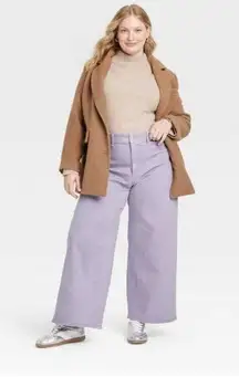 Universal Thread lavender high-rise wide-leg jeans