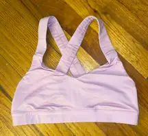 Pink Sports Bra