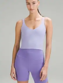 align top size 8 lilac smoke