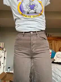 PacSun brown  dad jeans