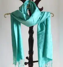 Old Navy Teal Mint Green Scarf