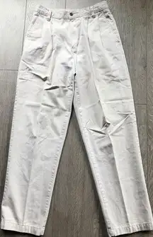 Dockers Vintage White Casual Khaki Pants