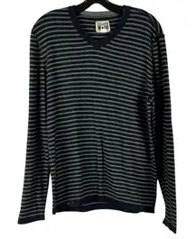 Converse One Star Stripe Long Sleeve Sweater Medium