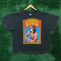 WWE Legends Ultimate Warrior Poster T-Shirt Size 3X