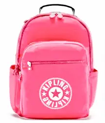 KIPLING SEOUL SPICY PINK BACKPACK