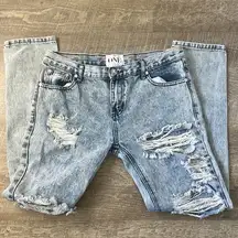 One Teaspoon Awesome Baggies Distressed Jeans Size 28