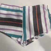 Women’s free‎ people medium waffle strapped shorts new