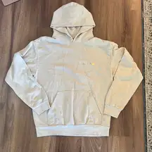 SOLISCA Cream Hoodie Sweatshirt