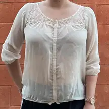 Full Tilt White Blouse