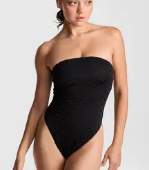 Frankie’s bikinis eyelet one piece