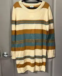 NWT Umgee USA Stripped Sweater Dress