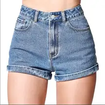 Brandy Melville John Galt High Rise Mom Shorts