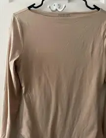 Abercrombie and Fitch Long Sleeve Bodysuit