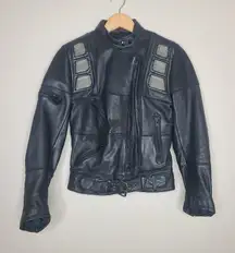 Vtg‎ Hein Gericke Harley Davidson Motorcycle Biker Women's Leather Moto Jacket