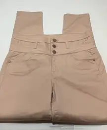 Tinsletown High Waist 3 Button Skinny Pant Size 9