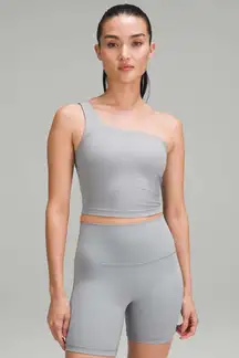 Lululemon Ribbed Nulu Asymmetrical Yoga Tank Top