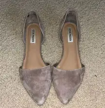 suede flats