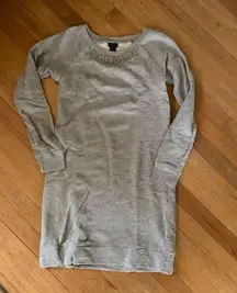 Gray sweatshirt dress size small