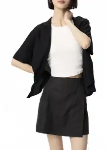 Uniqlo Cotton Linen Blend Skort NWT Large