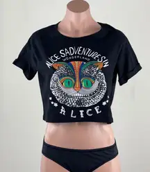 Choies Cheshire Cat Crop Top