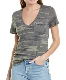 Socialite short sleeve pocket t-shirt in camo