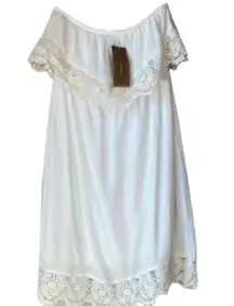 Francesca's  White Lace dress