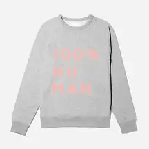 Everlane  The 100% Human Typography Sweatshirt