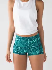 Lululemon Wunder Short 2” Pretty Lace Bali Breeze Alberta Lake