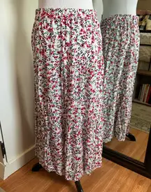 Medium Floral Maxi Skirt