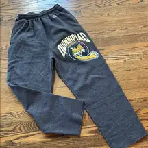 Champion eco  Fleece Gray Quinnipiac Sweatpants, small