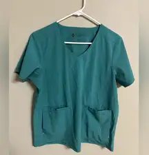 Figs Environmentally Awesome Collection Size Medium Green Scrub Top