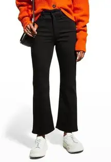 Rag & Bone Nina High-Rise Ankle Flare‎ Jeans Black Size 26