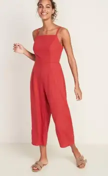 Linen Blend Jumpsuit