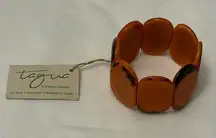 Tagua By Soraya Cedeño Bracelet Orange