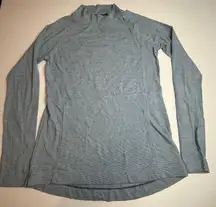 Columbia Women's Omni-Wick Active Fit Striped‎ Blue Long Sleeve Top Small