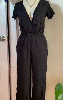 LF Cropped Straight Leg Jumpsuit