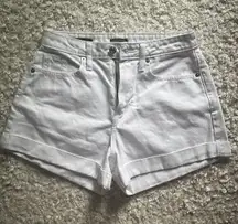 High Rise Jean Shorts