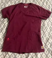 Burgundy Scrubs