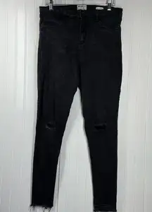 William Rast Women's Black High Rise Stretchable Jeans Size 32